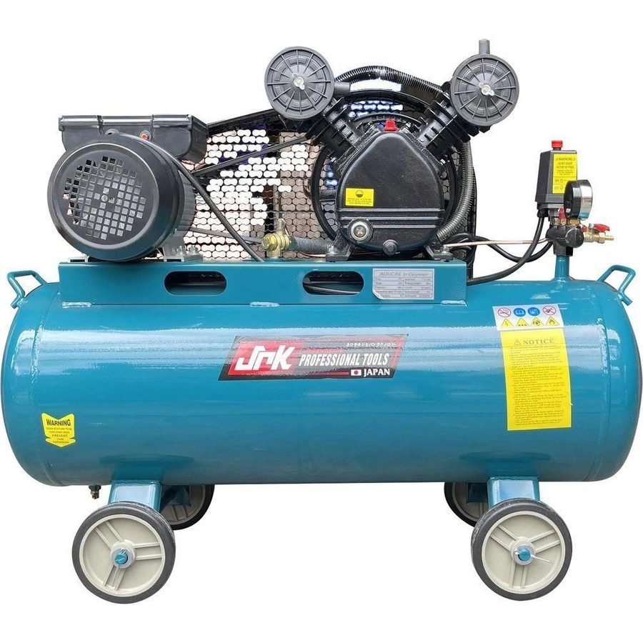 Kawasaki JR Kawasaki JRKHAC-100L 3HP Belt Driven Air Compressor, Machineries Air Compressors — Southend Philippines