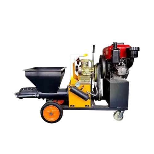 Plastering Machine With 18HP Diesel Engine, Machineries Generators & Engines — Southend Philippines