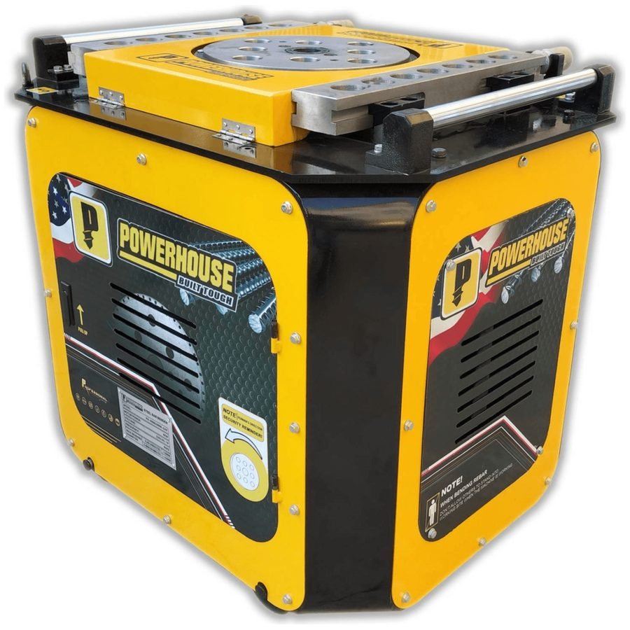 Powerhouse Powerhouse PH-Bender-5HP Rebar Bender With Frequency Inverter (50mm), Machineries Bar Benders & Cutters — Southend