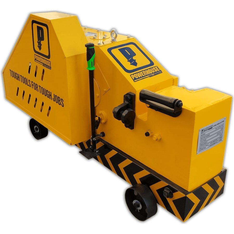 Powerhouse Powerhouse PH-CUTTER50-5HPXHD Steel Bar Cutter With Clutch 5HP 50mm, Machineries Bar Bender & Cutter — Southend Ph