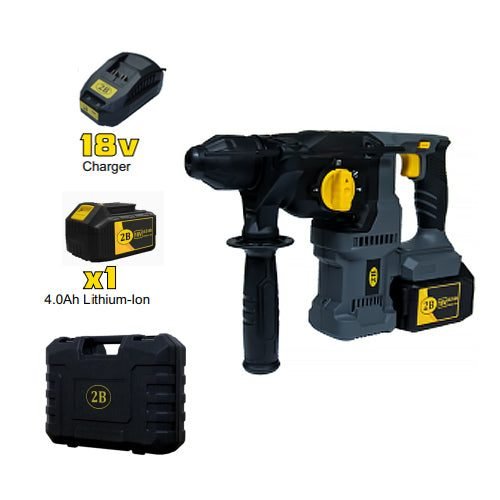 2B PT-CBRH18-CX Cordless Brushless Rotary Hammer 18v, Power Tools Rotary & Demolition — Southend Philippines
