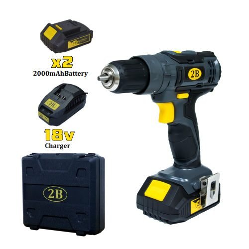 2B PT-CH18 Cordless Hammer Drill 18v, Power Tools Drills & Drivers — Southend Philippines