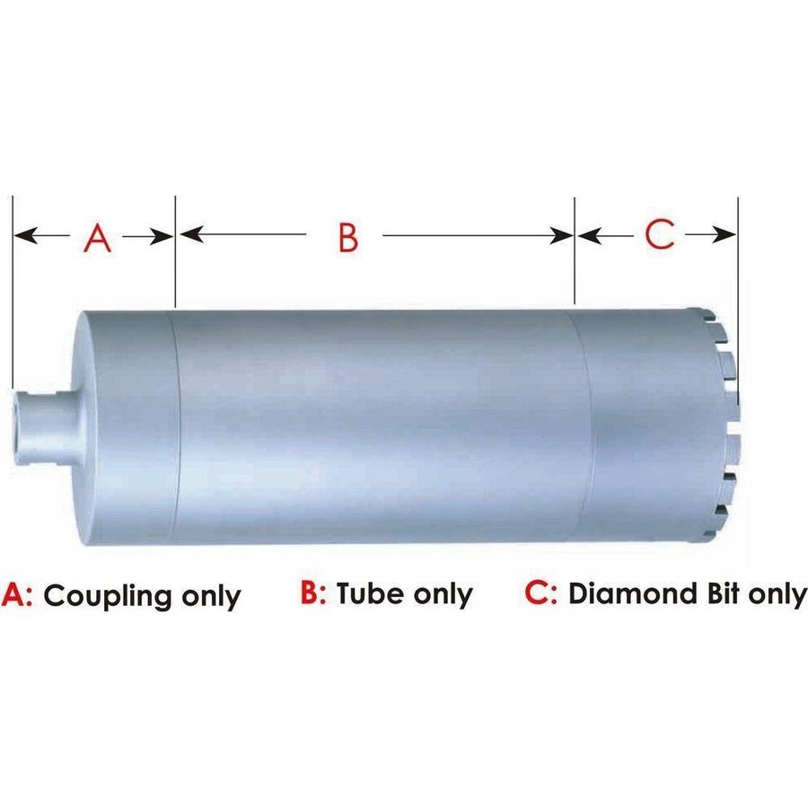 AGP AGP 3-Section Wet Type Diamond Core Drill Bit, Power Tools Bits, Blades & Discs — Southend Philippines