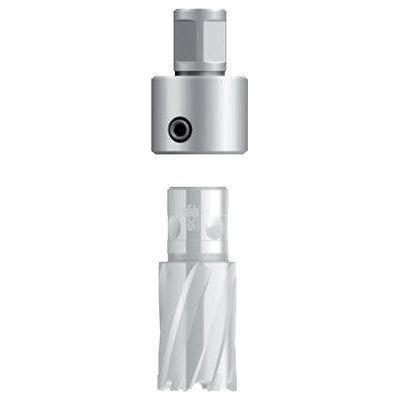 Akmac Drill Holder Adapter 19.05mm WeldOn For Annular Bit