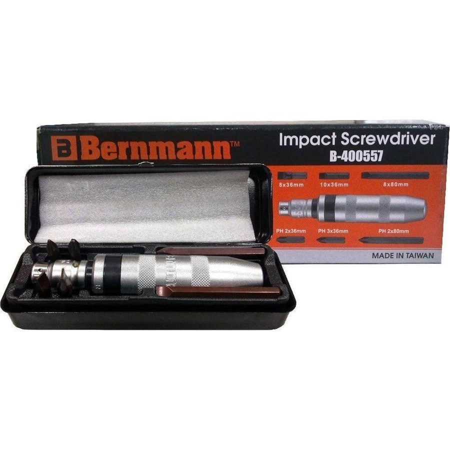Bernmann Bernmann B-400557 Impact Driver Set, Power Tools Drills & Drivers — Southend Philippines
