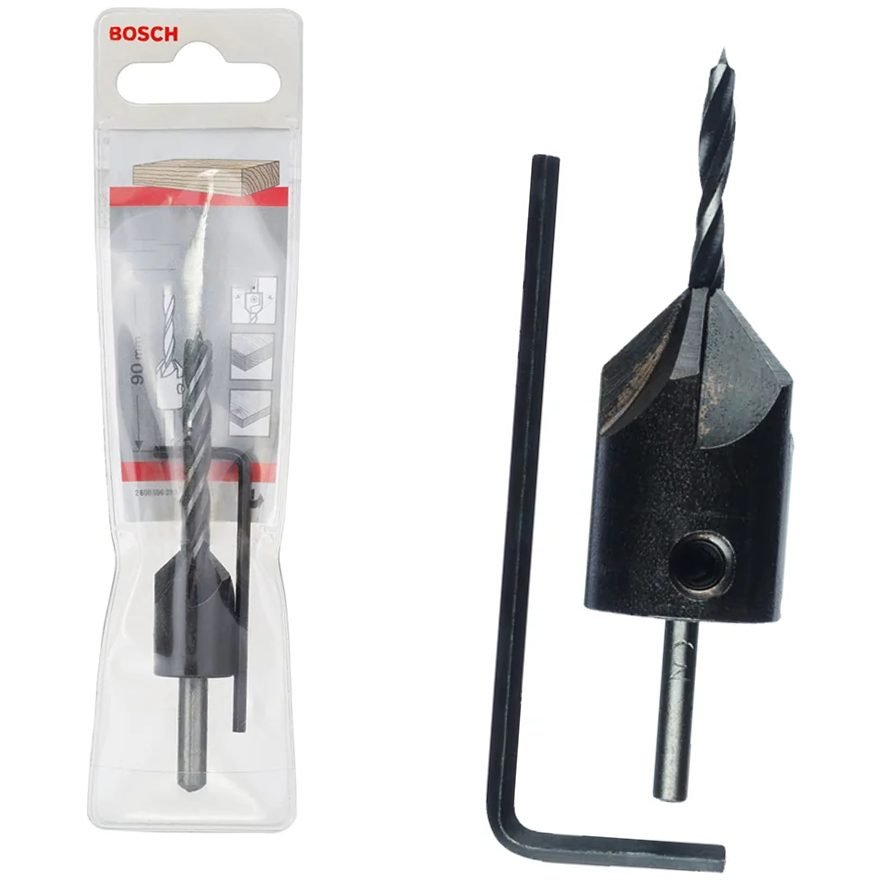 Bosch Bosch Brad Point Drill Bit With Counter Sink, Power Tools Drills & Drivers — Southend Philippines