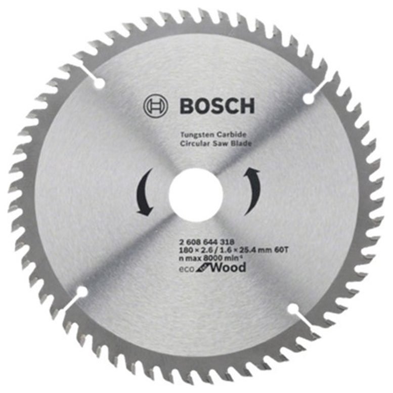 Bosch Bosch Circular Saw Blade 7" X 60T (2608644318), Power Tools Saws — Southend Philippines