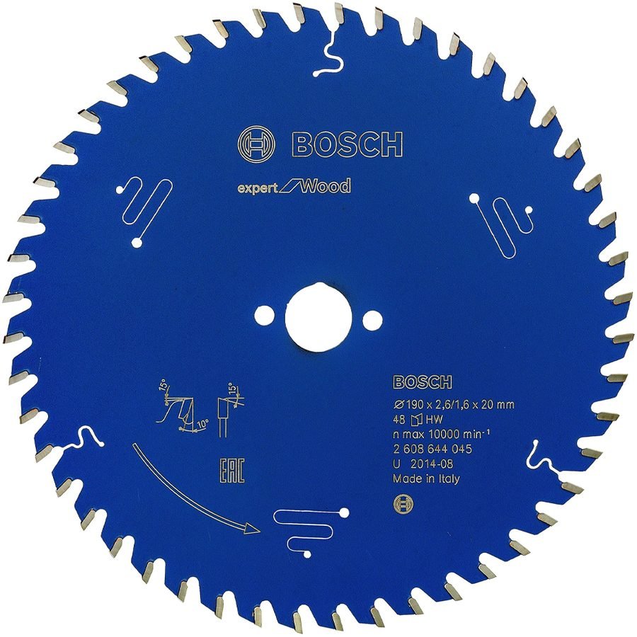 Bosch Bosch Circular Saw Blade Expert For Aluminum 7-1/2"X56T (2608644101), Power Tools Saws — Southend Philippines