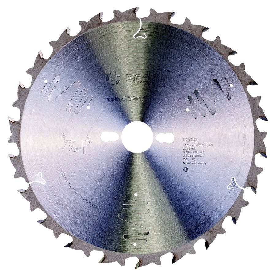 Bosch Circular Saw Blade Expert For Wood 10"X22T (2608642502)