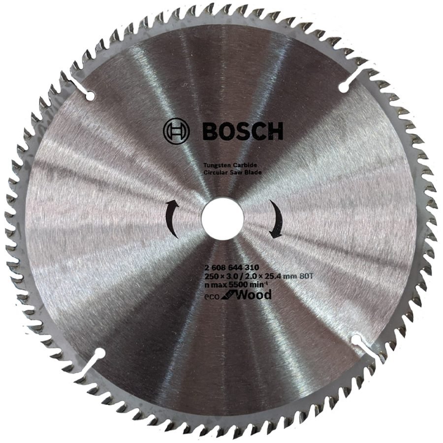 Bosch Bosch Circular Saw Blade For Wood 10" X 80T (2608644310), Power Tools Bits, Blades & Discs — Southend Philippines