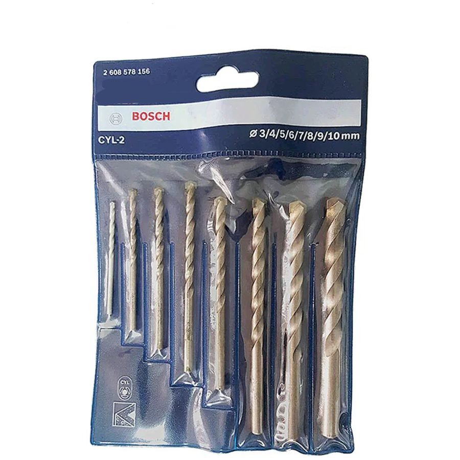 Bosch CYL-2 Masonry Drill Bit Set 8Pcs (2608578156)
