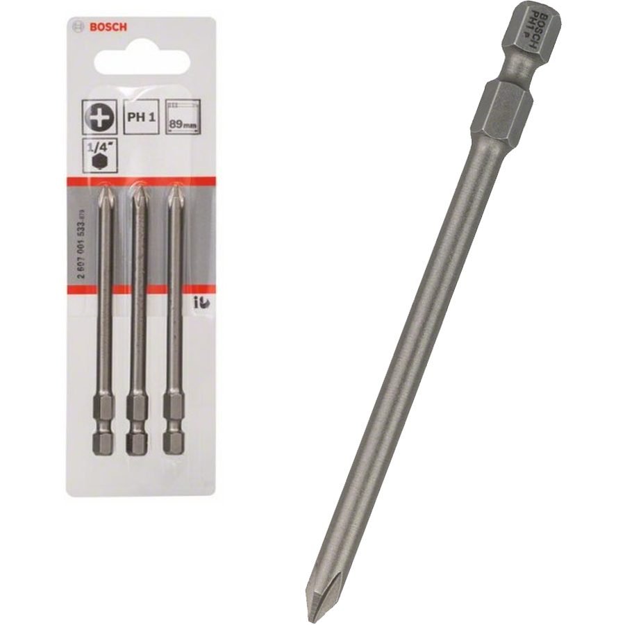 Bosch Bosch Extra Hard Screwdriver Bits 3pcs, Power Tools Drills & Drivers — Southend Philippines