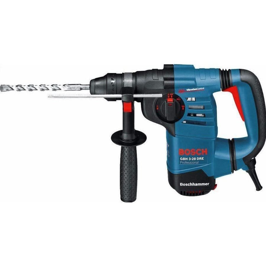 Bosch Bosch GBH 3-28 DRE D-Shape 3-Modes Rotary Hammer 28mm 3.5J 800W, Power Tools Rotary & Demolition Hammers — Southend Phi