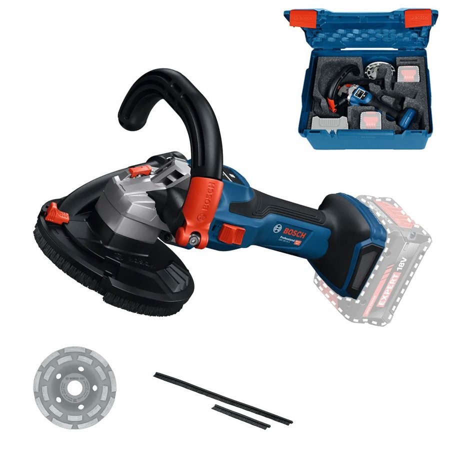 Bosch Bosch GBR 18V-15 S Cordless Concrete Grinder 5" 18V PRO (Bare), Power Tools Grinders — Southend Philippines