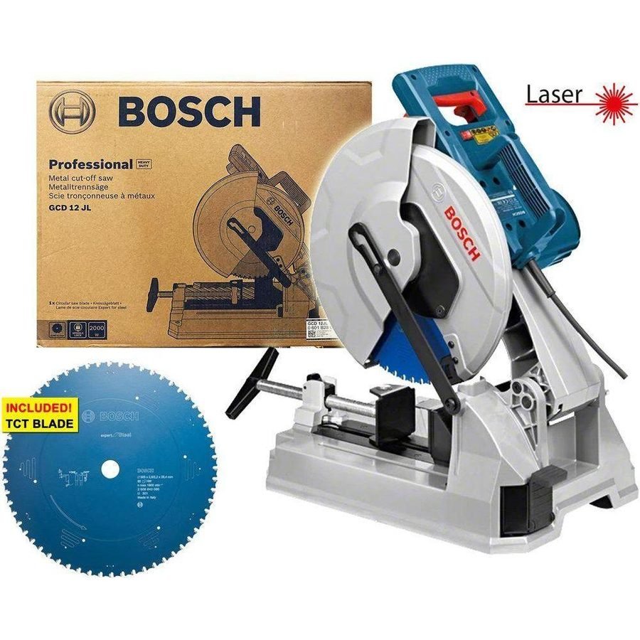 Bosch Bosch GCD 12 JL TCT Dry Cut Off Saw / Machine 12" 2000W, Power Tools Saws & Cutters — Southend Philippines