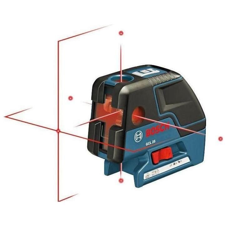 Bosch Bosch GCL 25 Five Point Laser With Cross Line Level, Power Tools Laser Levels & Measuring — Southend Philippines
