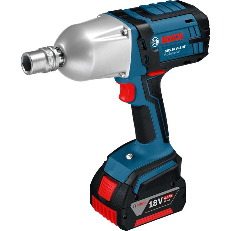 Bosch Bosch GDS 18V-Li HT Cordless Impact Wrench 650Nm 18V (Bare), Power Tools Drills & Drivers — Southend Philippines