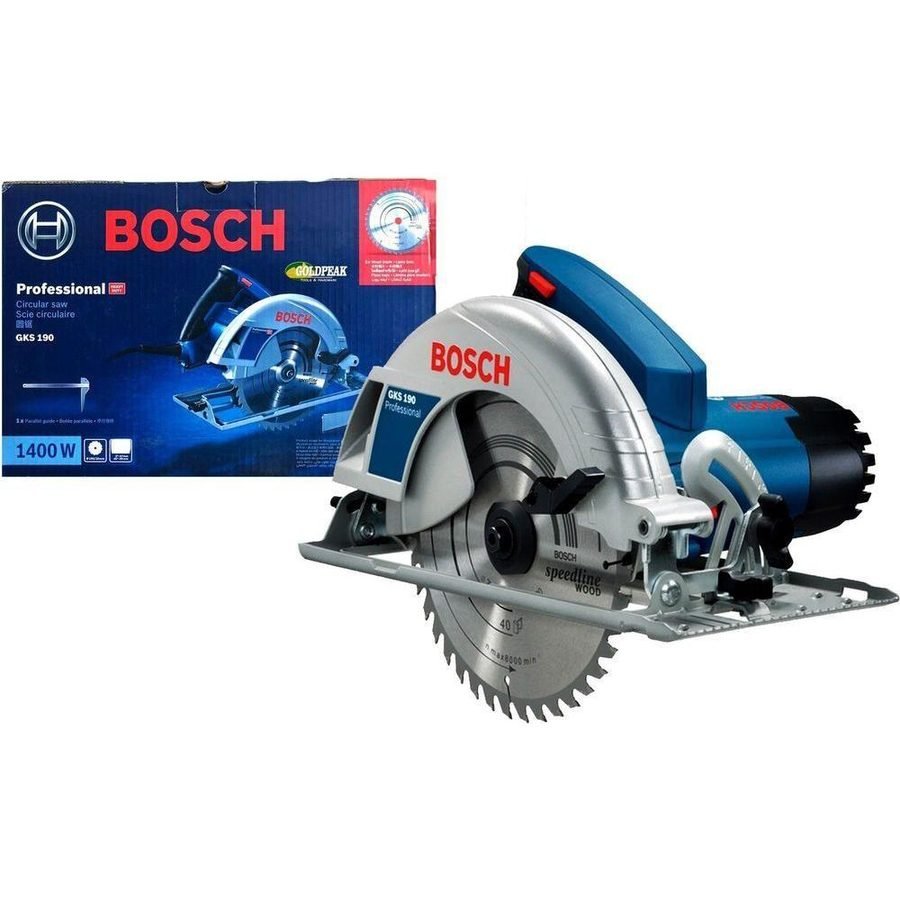 Bosch Bosch GKS 190 Circular Saw 7-1/4" (190mm) 1400W, Power Tools Saws — Southend Philippines