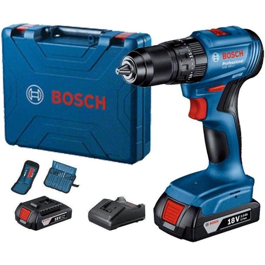 Bosch Bosch GSB 185 Cordless Brushless Impact Hammer Drill / Driver 3/8" (10mm, Power Tools Drills & Drivers — Southend Phili