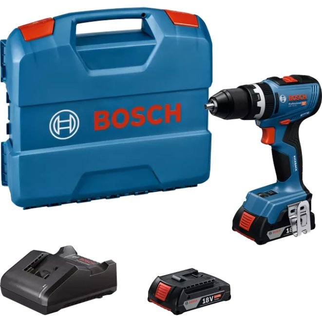 Bosch Bosch GSB 18V-65 Cordless Brushless Impact Drill Driver 13mm (Kit) [0601, Power Tools Rotary & Demolition Hammers — Sou