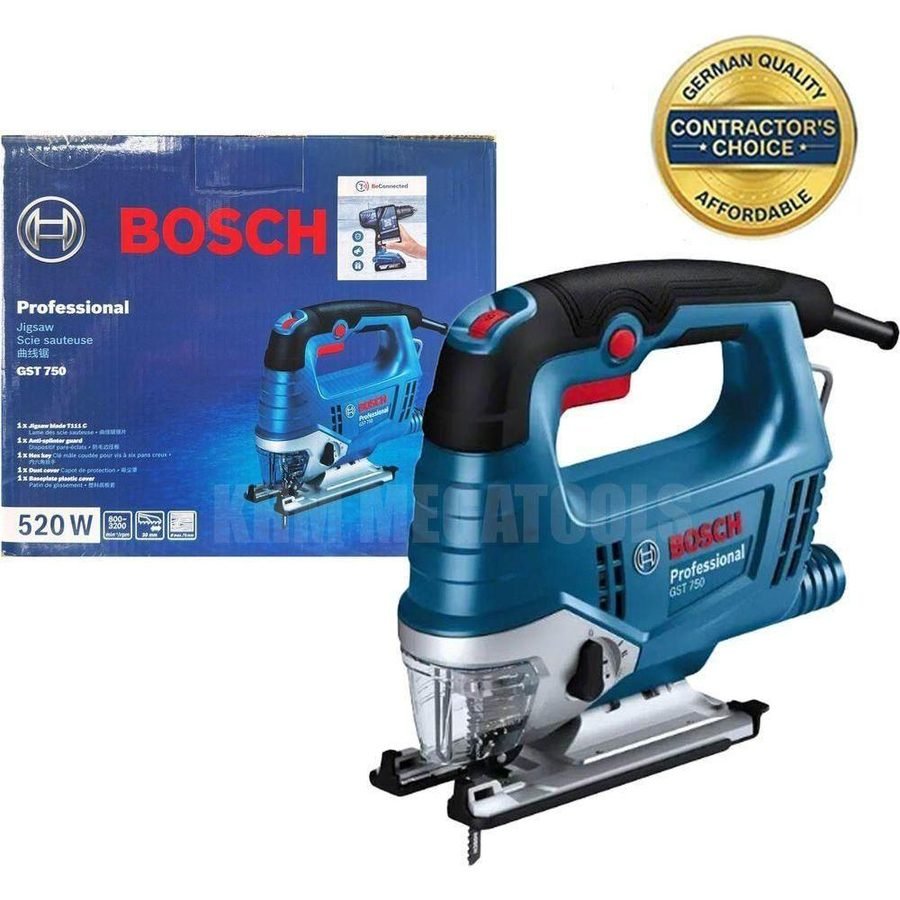 Bosch Bosch GST 750 Jigsaw 520W SDS [Contractor'S Choice], Power Tools Rotary & Demolition — Southend Philippines