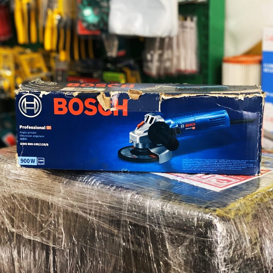 Bosch Bosch GWS 900-100 S Angle Grinder 4" (100mm) 900W [Variable Speed] (Dama, Power Tools Grinders — Southend Philippines