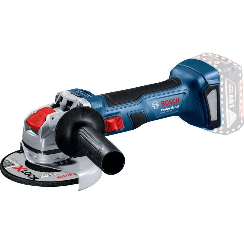 Bosch Bosch GWX 180-Li Cordless Angle Grinder 5" (X-Lock) [Bare], Power Tools Grinders — Southend Philippines