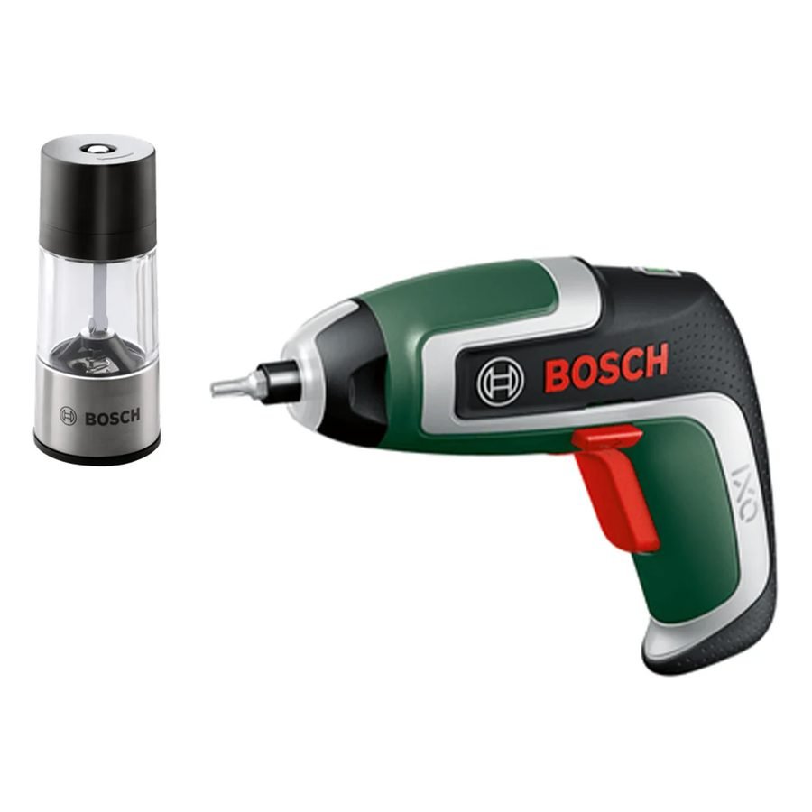 Bosch IXO 7 Cordless Screwdriver With Spice Mill Attachment