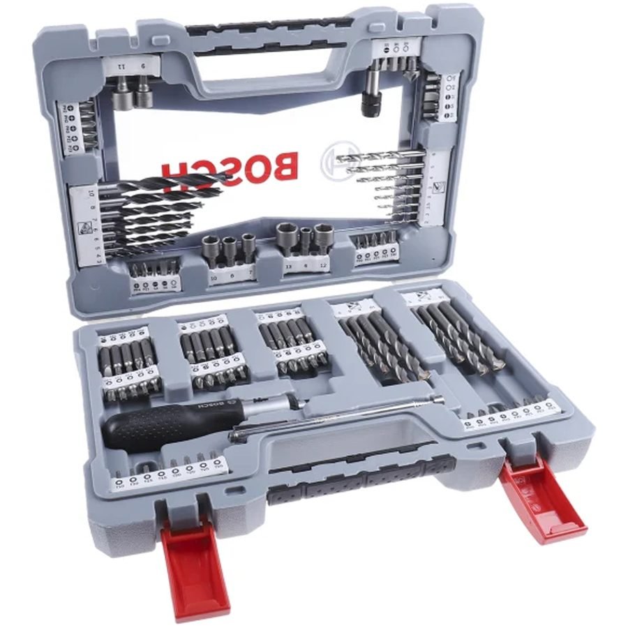 Bosch Bosch Premium Mixed Tools Set 105 Pcs, Power Tools Drills & Drivers — Southend Philippines