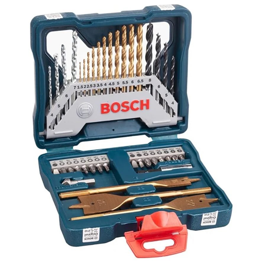 Bosch Premium X-Line Combination Drill Bits And Accessory Kit Set 40pcs