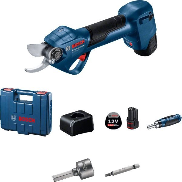 Bosch Bosch PRO Pruner Cordless Secateur 12V [Kit] (06019K10K1), Power Tools Batteries & Chargers — Southend Philippines
