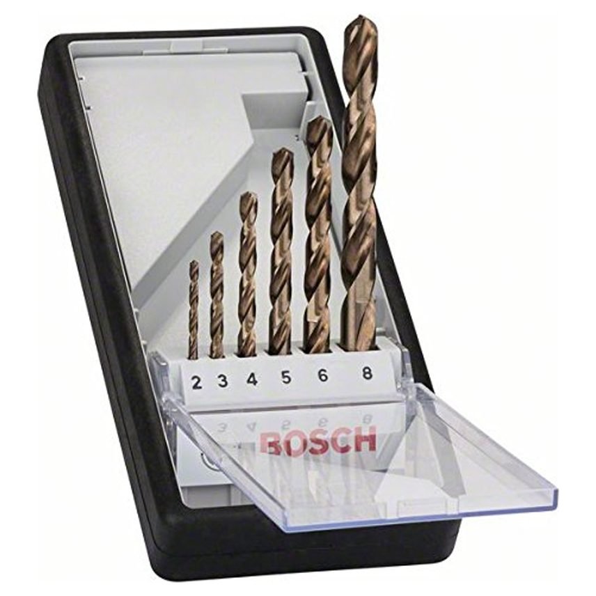 Bosch Bosch RL HSS-Co Metal Drill Bit Set 6 Pcs (2607019924), Power Tools Drills & Drivers — Southend Philippines