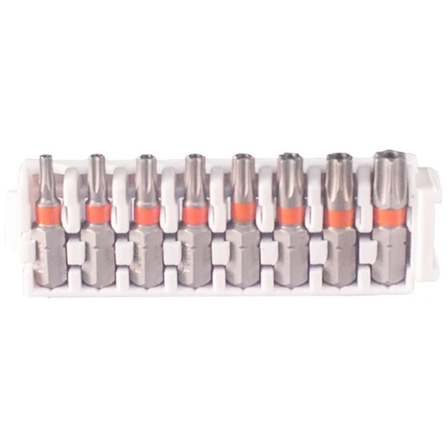 Bosch Security Torx Pick And Click Insert Impact Bit Set 8pcs (260852241