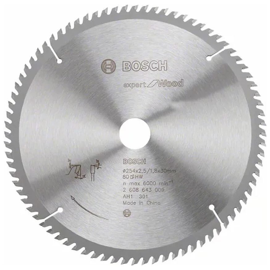 Bosch Bosch TCT Eco Circular Saw Blade Expert For Wood 12"X60T (2608644313), Power Tools Saws — Southend Philippines