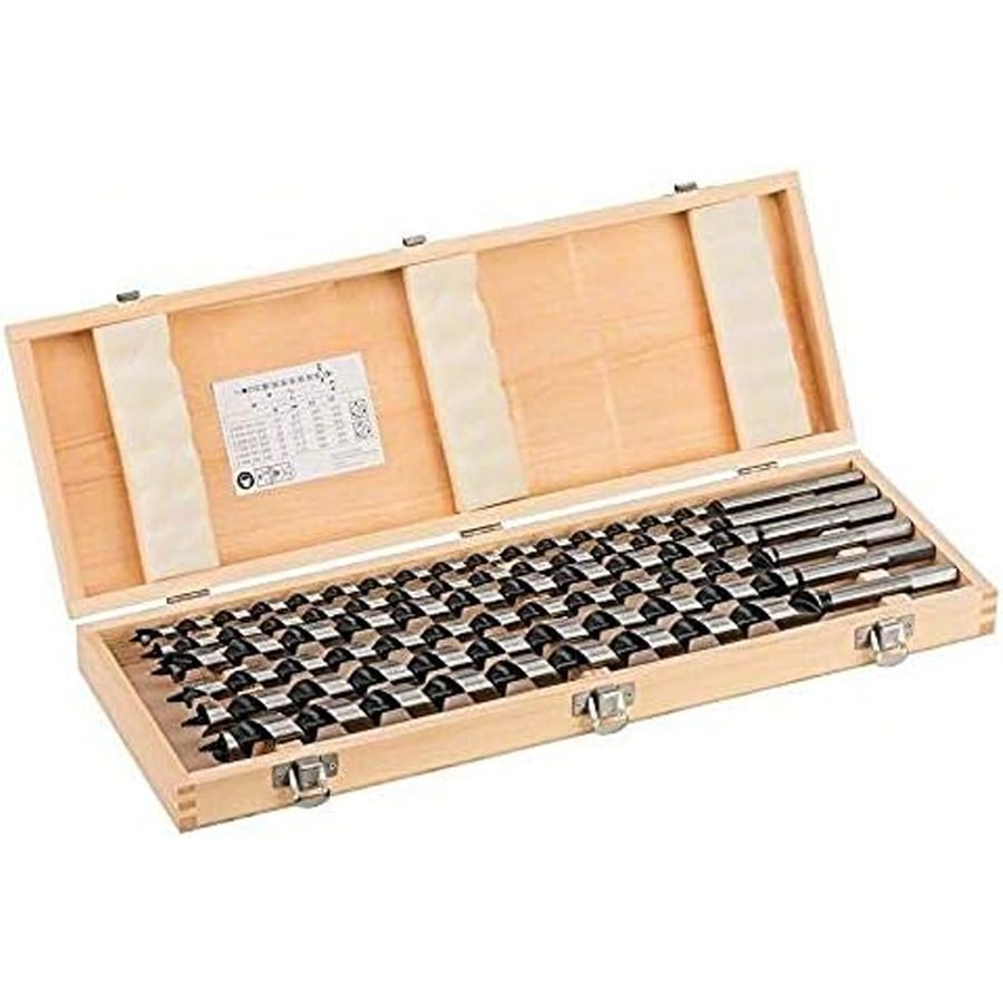 Bosch Bosch Wood Spur Auger Drill Bit Set 6 Pcs 450MM (2607019323), Power Tools Drills & Drivers — Southend Philippines