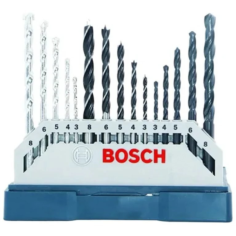 Bosch Bosch X-Line 15pcs Premium Combination Drill Bit Set (2607017504), Power Tools Bits, Blades & Discs — Southend Philippi