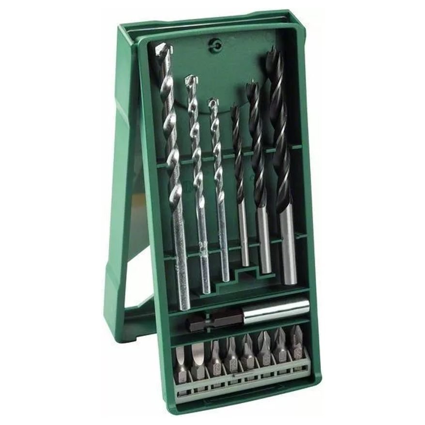 Bosch X-Line Combination Drill And Screw Bit Set 15Pcs (2607019579)