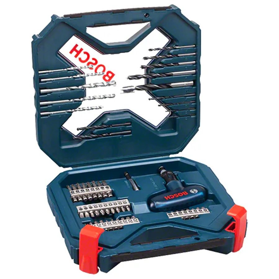 Bosch Bosch Mixed Bit Set With Rachet Screwdriver 54 Pcs, Power Tools Bits & Blades — Southend Philippines