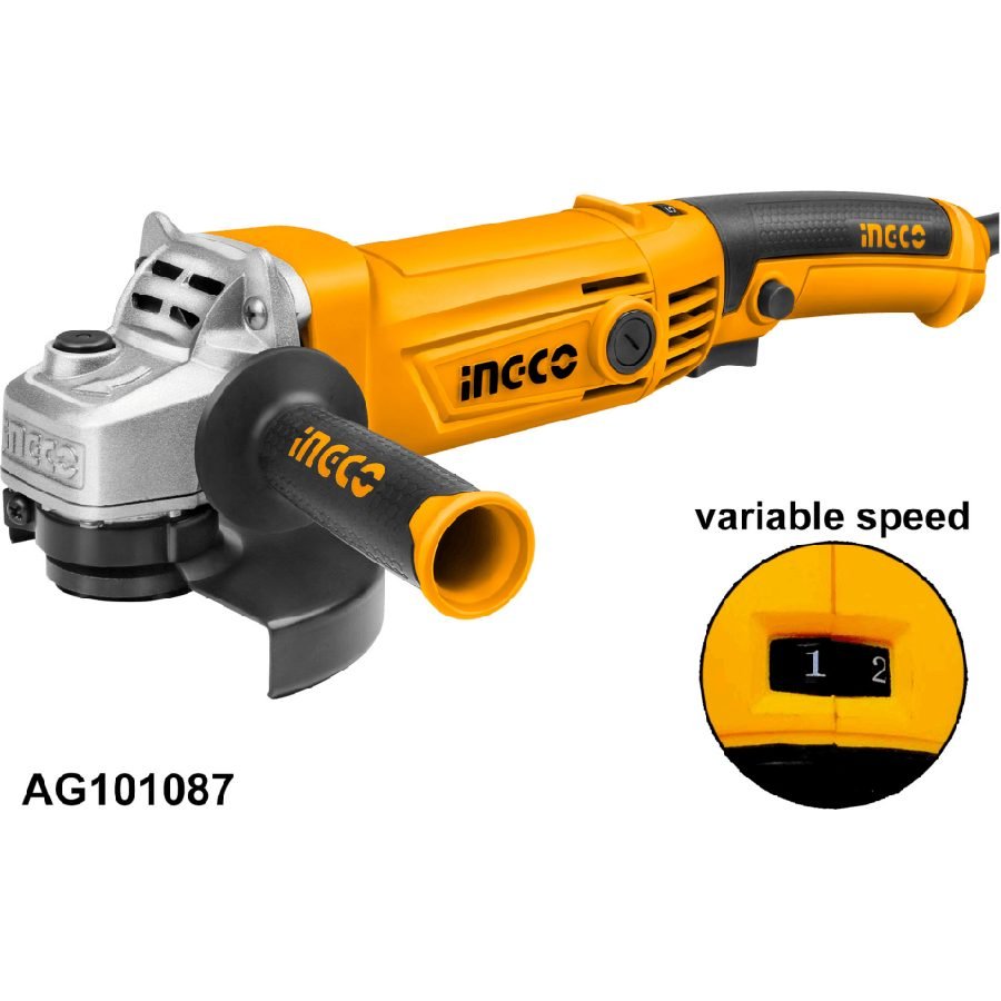Ingco Ingco AG101087 Angle Grinder 1010W 4" (VS), Power Tools Grinders — Southend Philippines