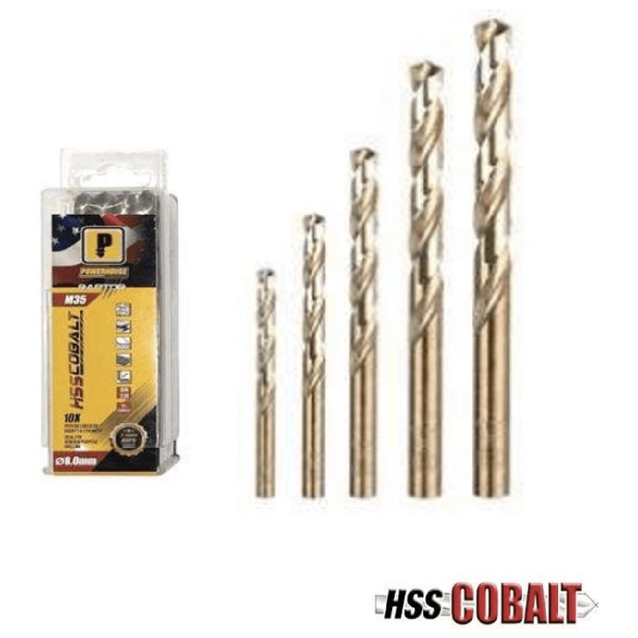 Powerhouse Powerhouse ANSI M35 Jobber Drill Bit Metric (Tube Pack), Power Tools Drills & Drivers — Southend Philippines
