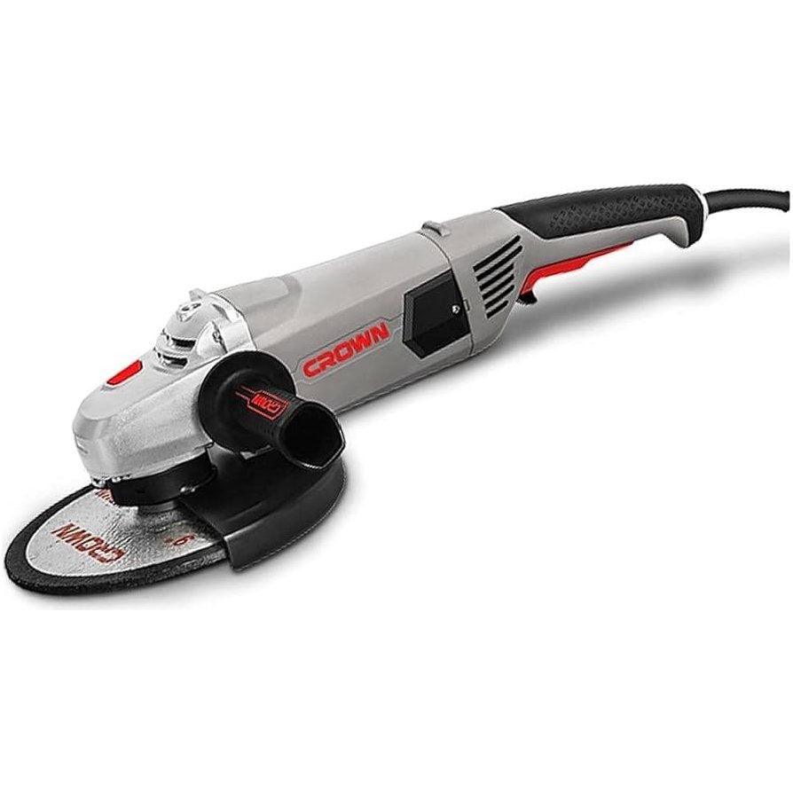Crown Crown CT13489 Angle Grinder 9" 2600W, Power Tools Grinders — Southend Philippines