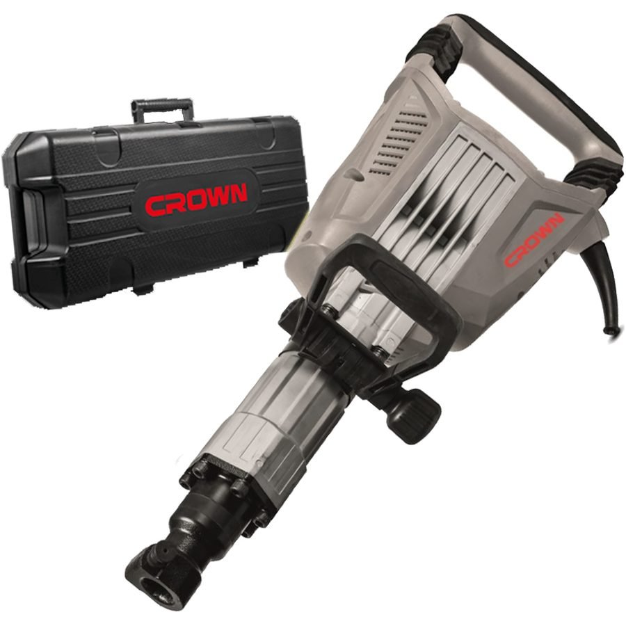 Crown Crown CT18124 Demolition Breaker 1750W 48J, Power Tools Rotary & Demolition Hammers — Southend Philippines