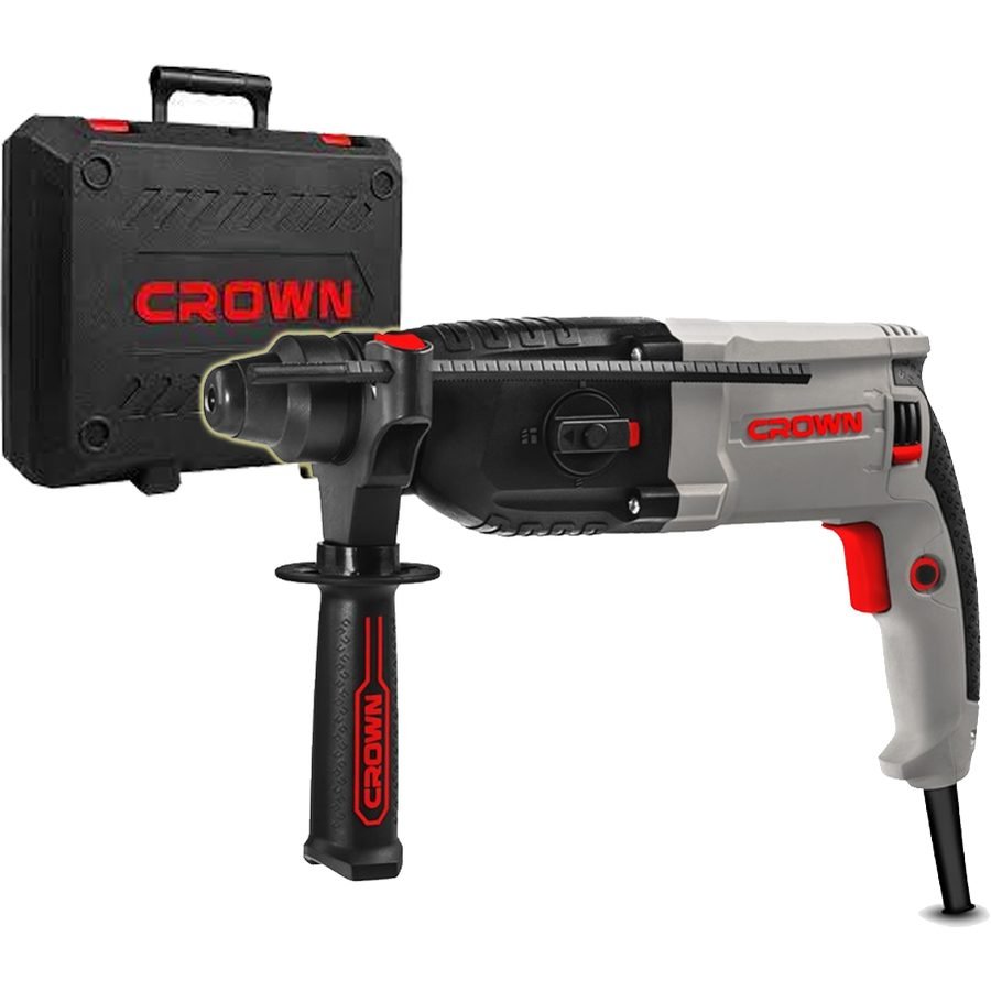 Crown Crown CT18180 Rotary Hammer 650W 1.7j, Power Tools Rotary & Demolition — Southend Philippines