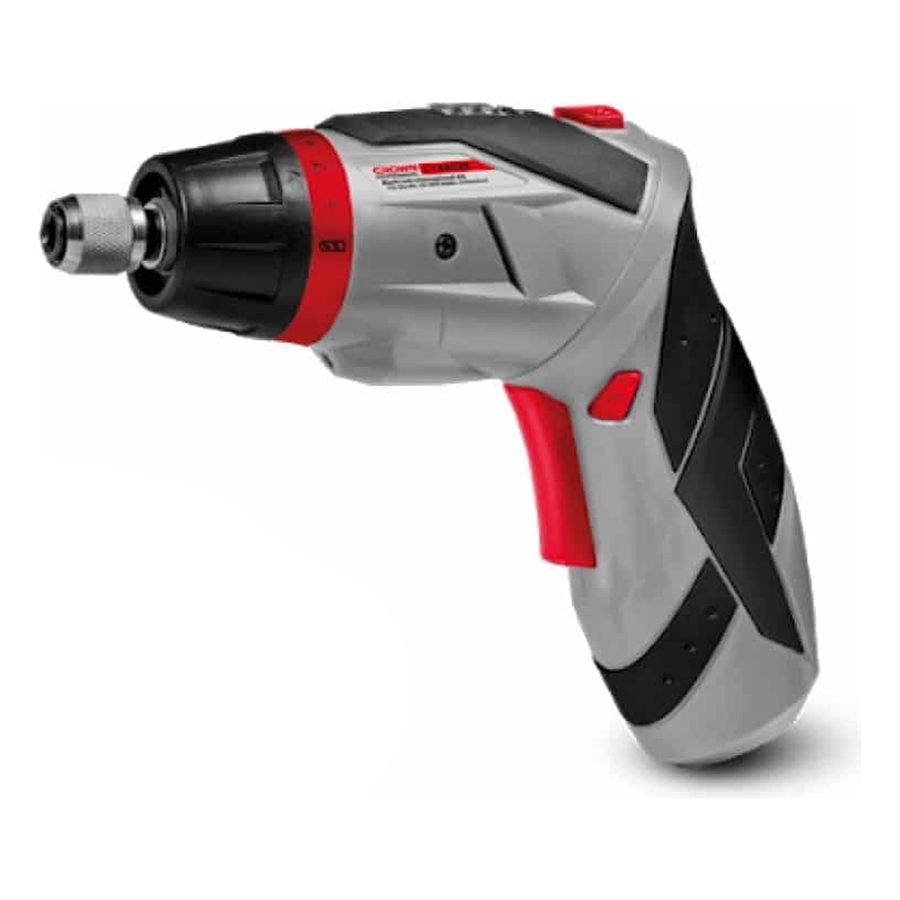 Crown Crown CT22025 Cordless Screwdriver 3.6V 1.3AH, Power Tools — Southend Philippines