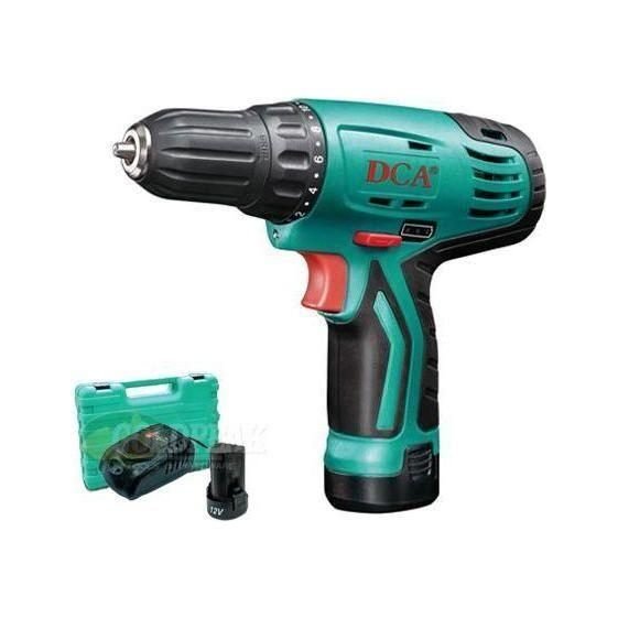 DCA DCA ADJZ09-10 12V Cordless Drill / Driver Kit, Power Tools Drills & Drivers — Southend Philippines