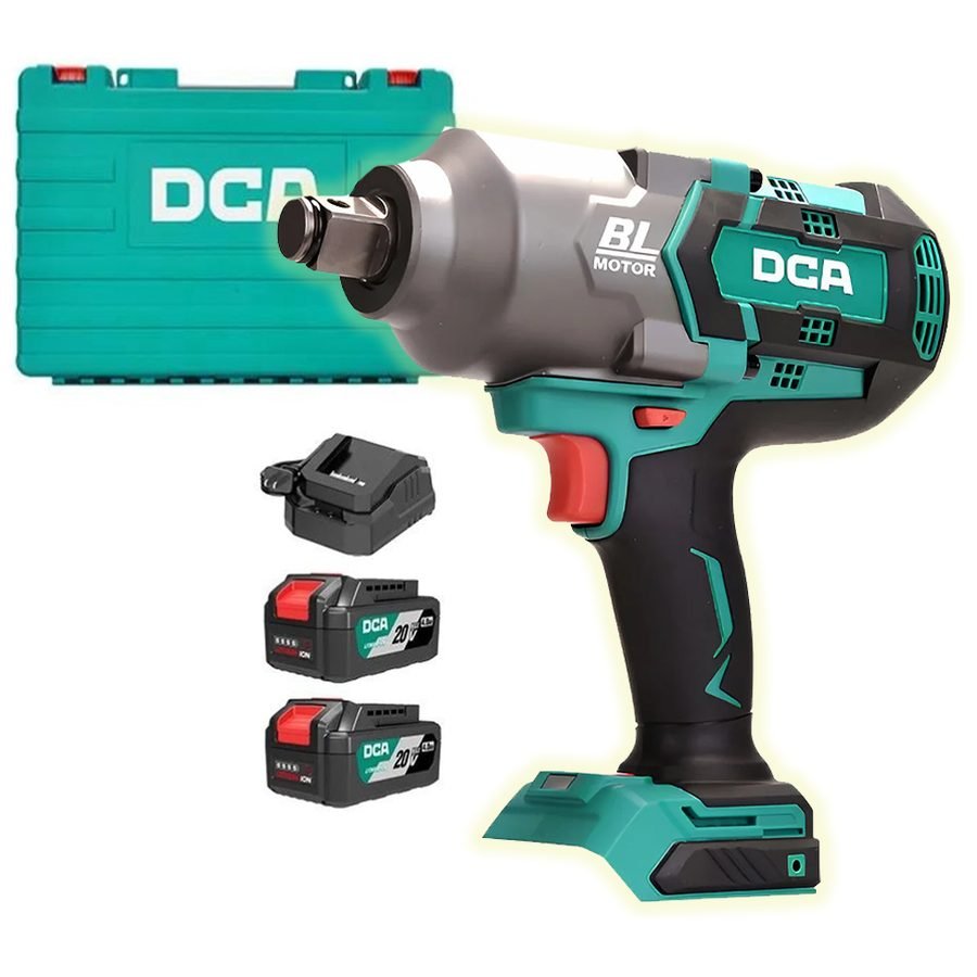 DCA DCA ADPB998-FK 20V Cordless Brushless Impact Wrench 3/4" Drive 5.0Ah, Power Tools Drills & Drivers — Southend Philippines