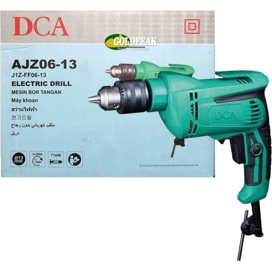 DCA DCA AJZ06-13 Hand Drill With Belt Clip, Power Tools Drills & Drivers — Southend Philippines