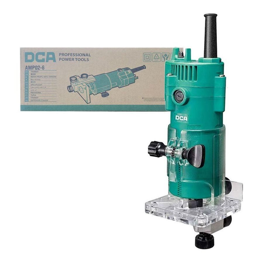 DCA DCA AMP02-6 Palm Router / Trimmer 1/4" 350W, Power Tools Routers & Planers — Southend Philippines