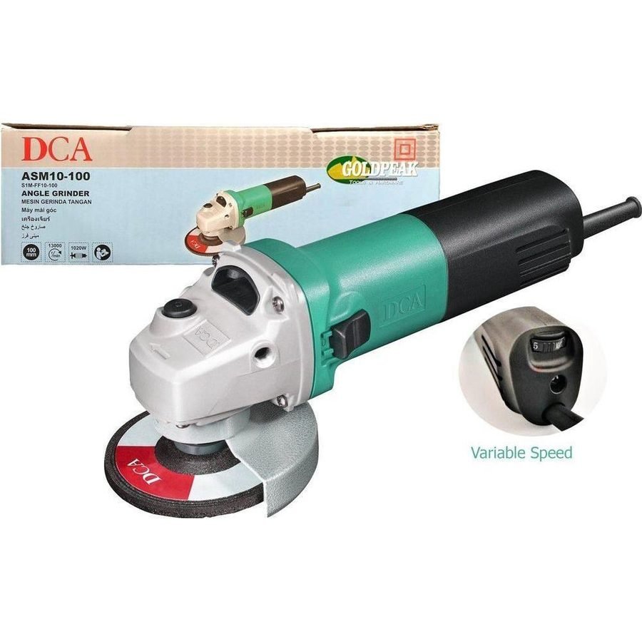 DCA DCA ASM10-100 Angle Grinder 4" (Variable Speed), Power Tools Grinders — Southend Philippines