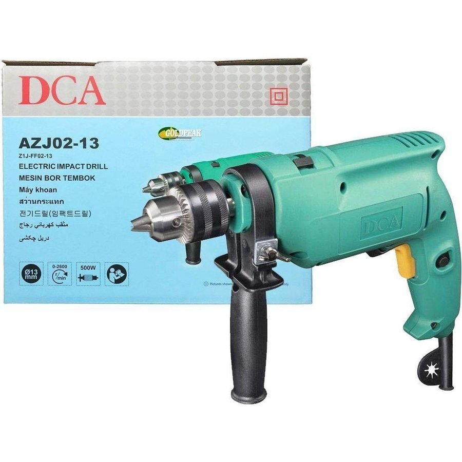 DCA DCA AZJ02-13 Hammer Drill 13mm 500W, Power Tools Drills & Drivers — Southend Philippines